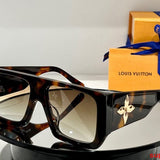 Front view of Louis Vuitton unisex sunglasses