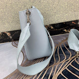 Interior view of structured polished women's handbag – women's everyday handbag