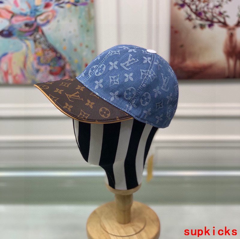 Side view of Louis Vuitton unisex cap