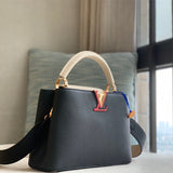  classic structured bag styled with outfit 12