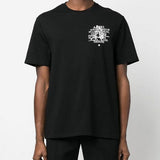 Close-up of Amiri t-shirt craftsmanship
