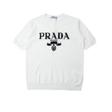 Front view of Polo cotton polo shirt with signature branding