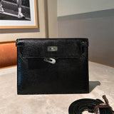 Close-up detail of clean-lined bag design