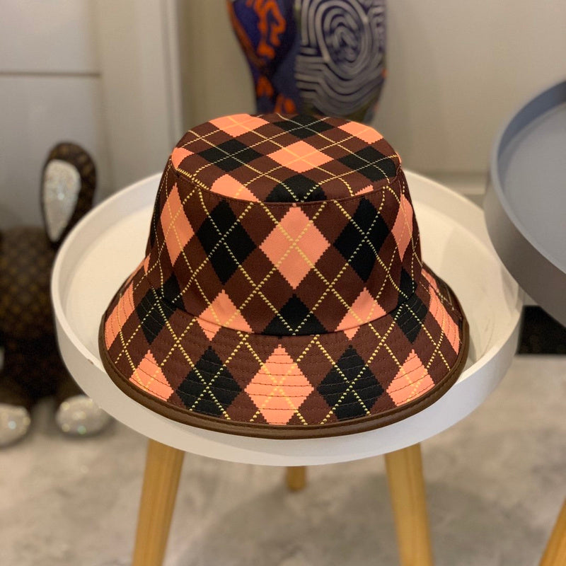 Close-up detail view of Burberry unisex cap