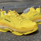 Balenciaga Nude Low-Top Sneakers - Sole Detail View