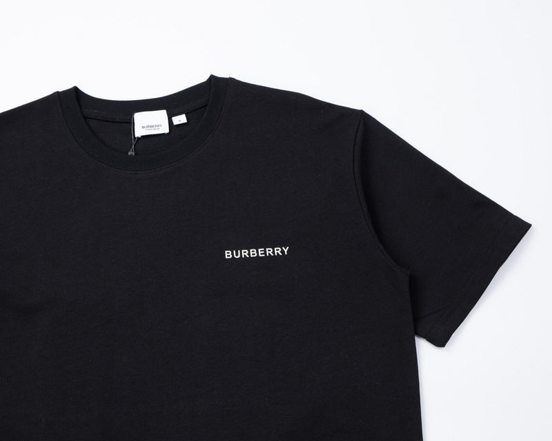 Burberry t-shirt close-up — premium authentic designer style