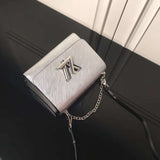 Back view of structured everyday-luxe women's handbag – women's everyday handbag
