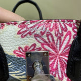  understated shoulder bag detail view showing craftsmanship