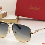Lifestyle view of Cartier unisex sunglasses