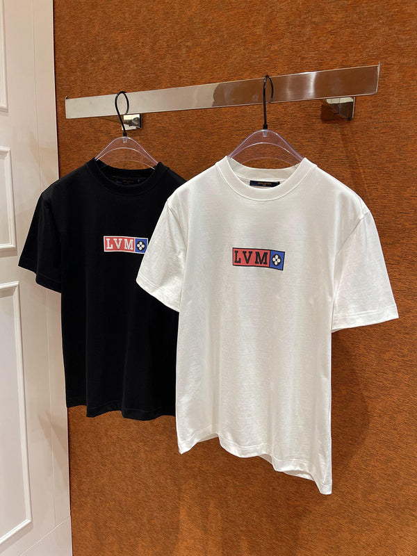 Front view of Louis Vuitton cotton t-shirt with tailored silhouette