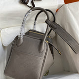 Polished bag shown from front angle