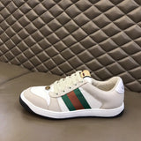 Gucci fresh white-and-black luxury sneakers view 6 minimalist modern build