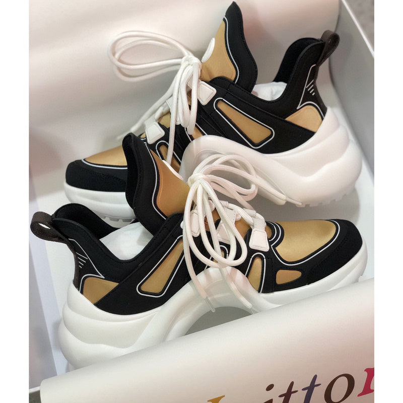 Louis Vuitton luxury shoes close-up — premium authentic designer style