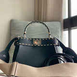 Ziva's Charm handbag – front view (23cm*11cm*18cm)