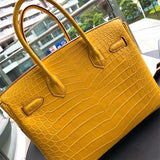 Poised bag shown from front angle