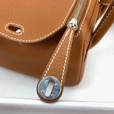  structured bag close-up of hardware and finish
