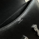 Poised bag shown from front angle