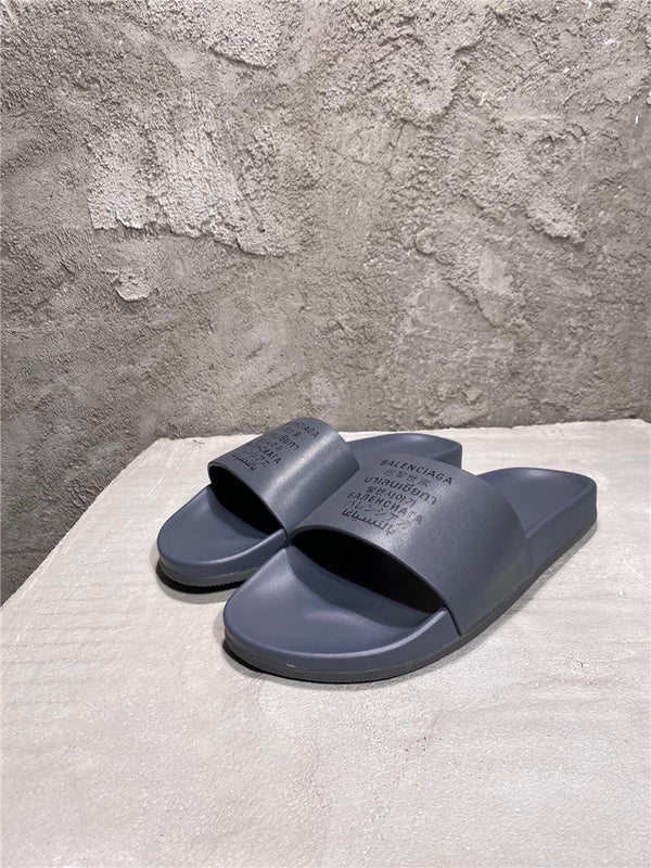 Balenciaga White Crisscross Strap Sandals - Toe Detail View