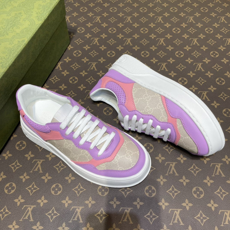 Gucci tonal black luxury sneakers view 7 bold athletic profile