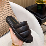 Balenciaga Nude Block Heel Sandals - Back View