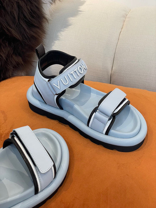 Louis Vuitton shoes Style 396 - angled studio shot