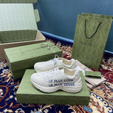 Gucci bold contrast luxury sneakers view 8 streetwear statement look