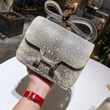 Statement bag shown from front angle