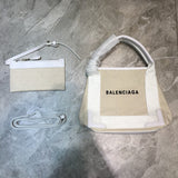 Statement Premium PU Leather Handbag - Smooth Faux-Leather Exterior | Women's Luxury Handbag #779 - front view (image 1) of designer-inspired handbag