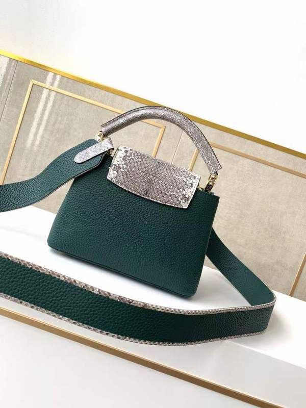 Interior view of structured everyday-luxe women's handbag – women's statement bag