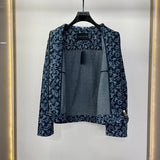 Side profile of Louis Vuitton luxury clothing with runway-inspired design