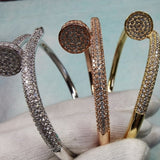 Side view of Cartier unisex jewelry piece