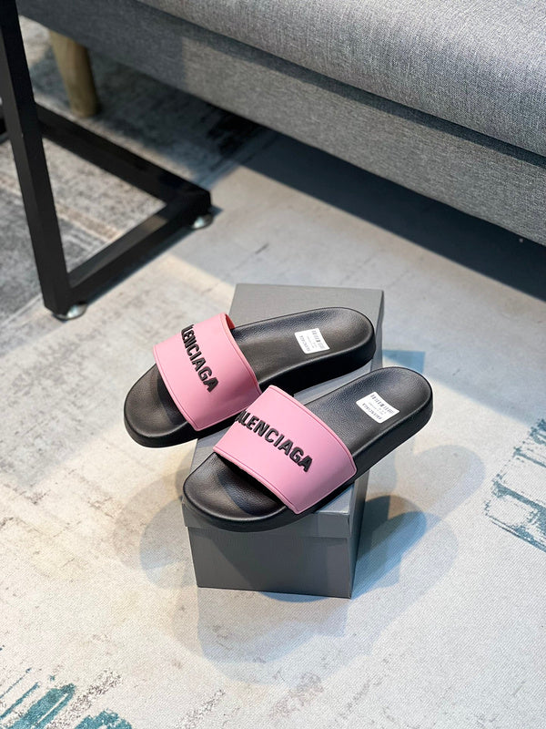 Balenciaga White Ankle Strap Sandals - Sole Detail View