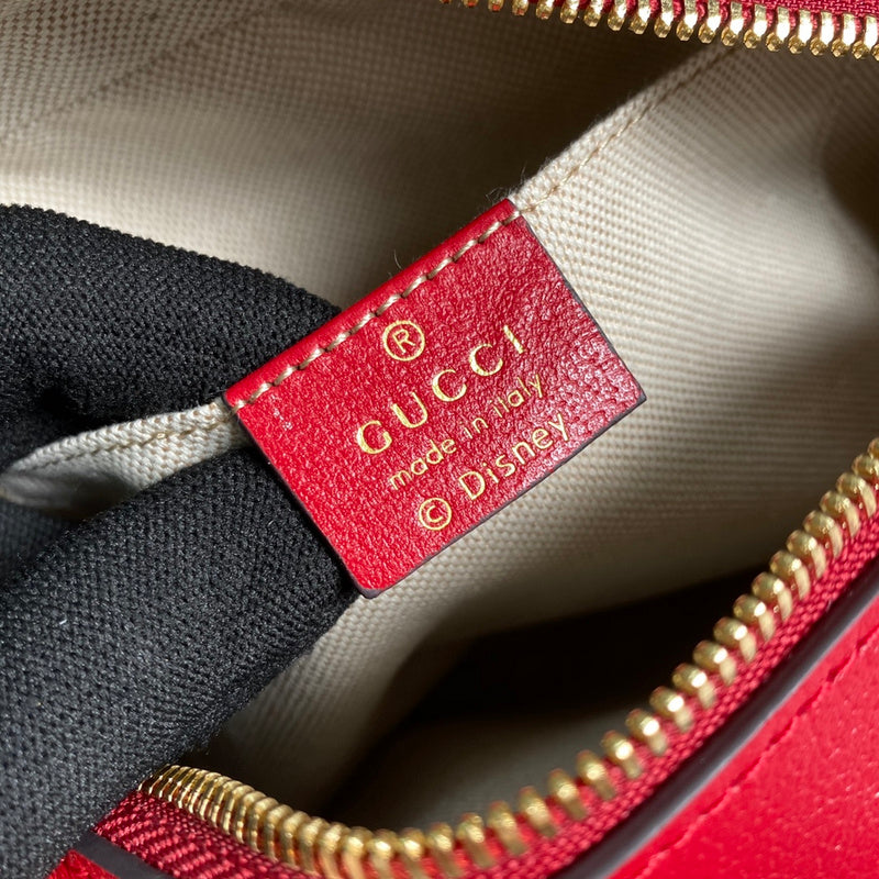 Side profile of refined signature women's handbag – women's luxury handbag