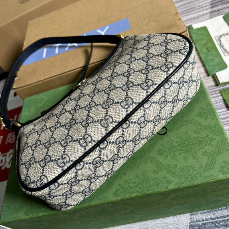 Close-up detail of timeless bag design