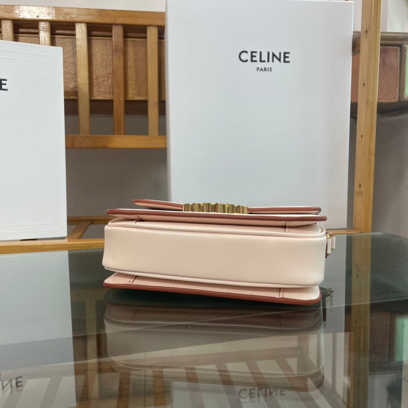 Side profile of chic structured women's handbag – women's designer-style accessory