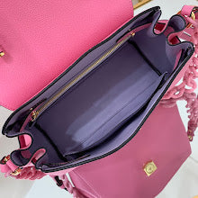 Luxury Monogram Top Handle Bag - Women's Elegant Designer Fashion - NM3064