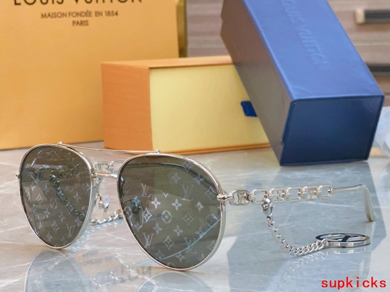 Full view of Louis Vuitton unisex sunglasses