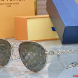Full view of Louis Vuitton unisex sunglasses