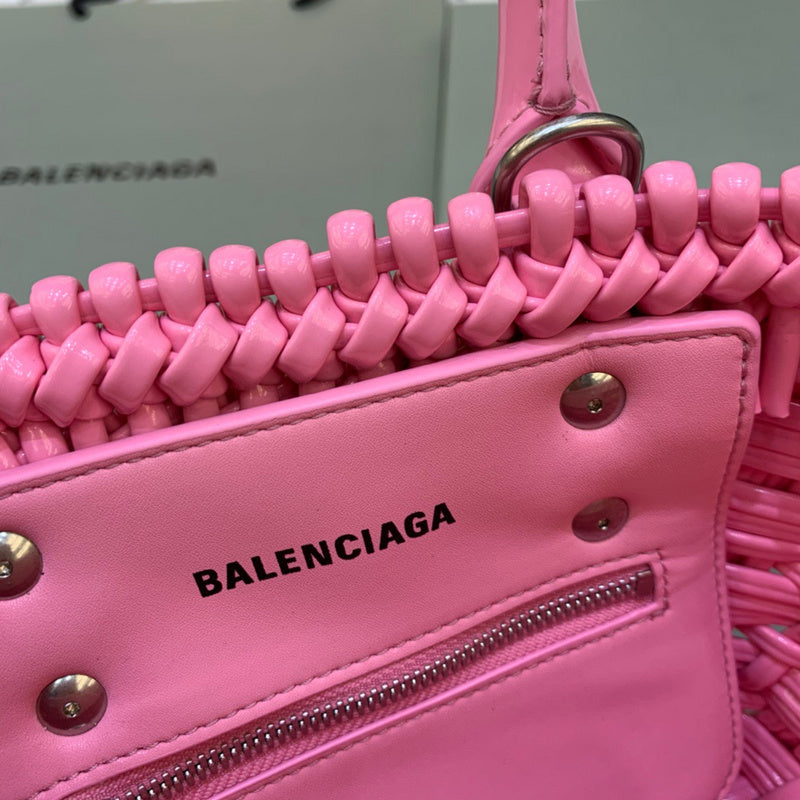 Chic Faux Leather Handbag - Understated Luxury Look | Women's Statement Accessory #346 - alternate angle view (image 8) of designer-inspired handbag