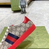 Gucci soft grey luxury sneakers view 4 premium leather build