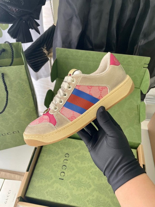 Gucci fresh white-and-black luxury sneakers view 10 sleek tonal finish