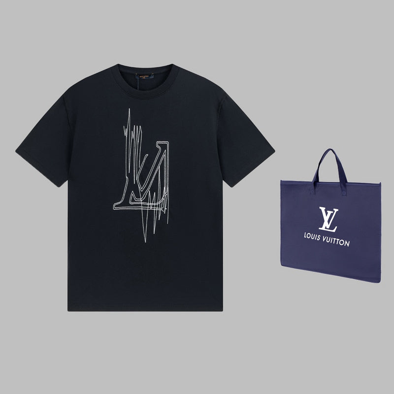 Front view of Louis Vuitton cotton t-shirt with everyday silhouette