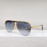 Angled view of Louis Vuitton unisex sunglasses