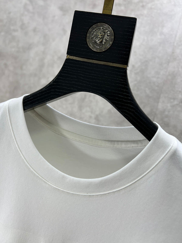 Close-up detail shot of Givenchy luxury clothing with everyday silhouette