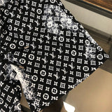 Front view of Louis Vuitton cotton t-shirt with streetwear-inspired cut