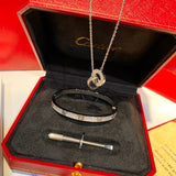 Lifestyle view of Cartier unisex jewelry piece