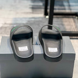 Balenciaga sandals Style 019 - logo and branding close-up
