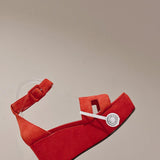 Hermes shoes Style 274 - texture and material detail