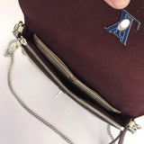 Front view of polished premium women's handbag – women's luxury handbag