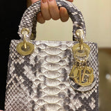 Top view of polished sleek women's handbag – women's premium purse